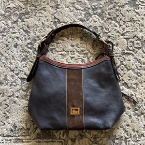 Navy and brown Dooney & Bourke Bag